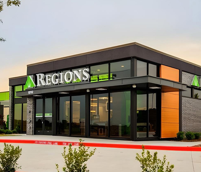 Happy family with financial security